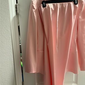 Zara baby pink suit s/xs blazer and trousers set
